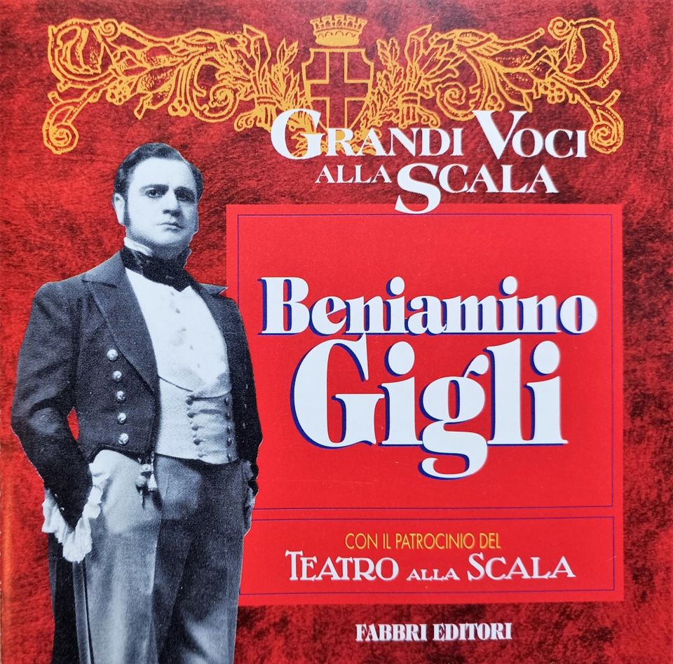 Beniamino Gigli - Grandi Voci Alla Scala CD-levy