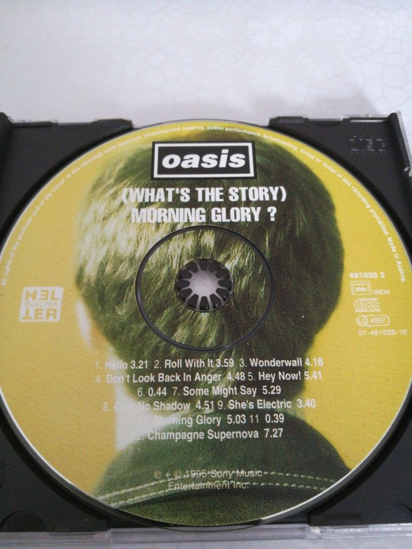 Oasis CD (what's the story) Morning glory?