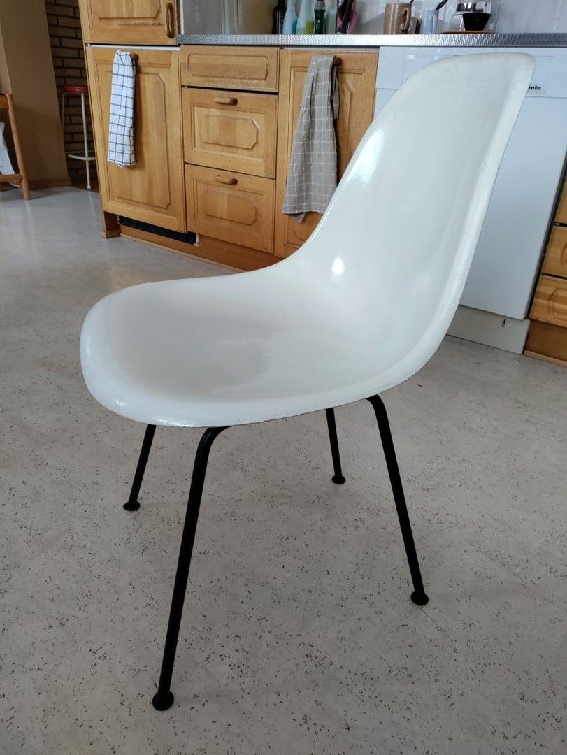 Vanha vintage 1950 l. Herman Miller/Eames "dsx" - tuoli