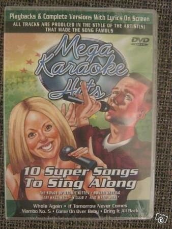 Mega Karaoke Hits vol. 8, uusi dvd, Imatra/posti
