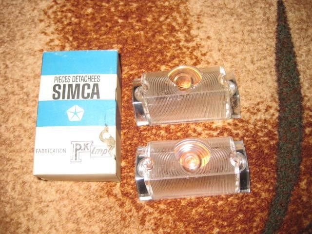 Simca 1300 / 1500 uusia valojen laseja, NOS