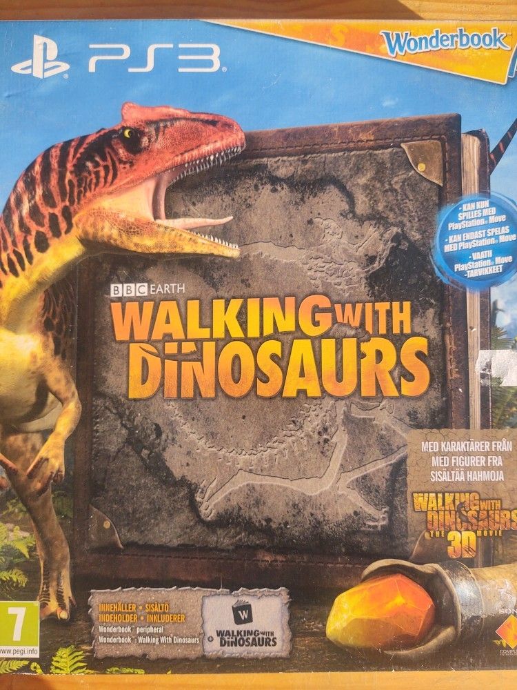 Wonderbook:Walking with dinosaurs