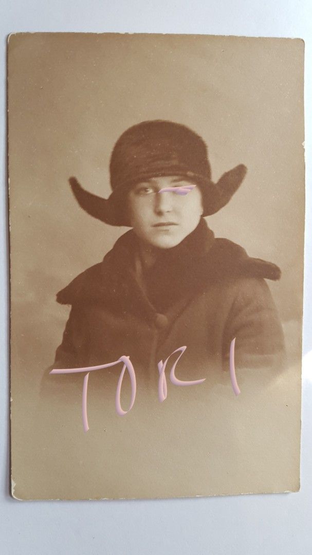 Antiikkinen valokuva/muotokuva 1920-luku