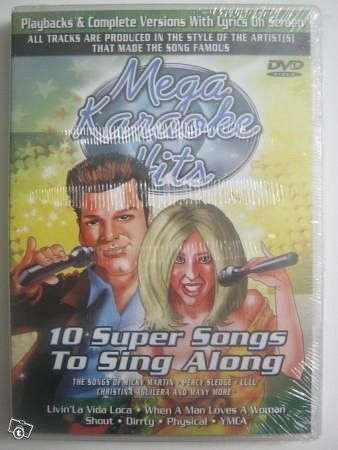 Mega Karaoke Hits vol. 7, uusi dvd, Imatra/posti