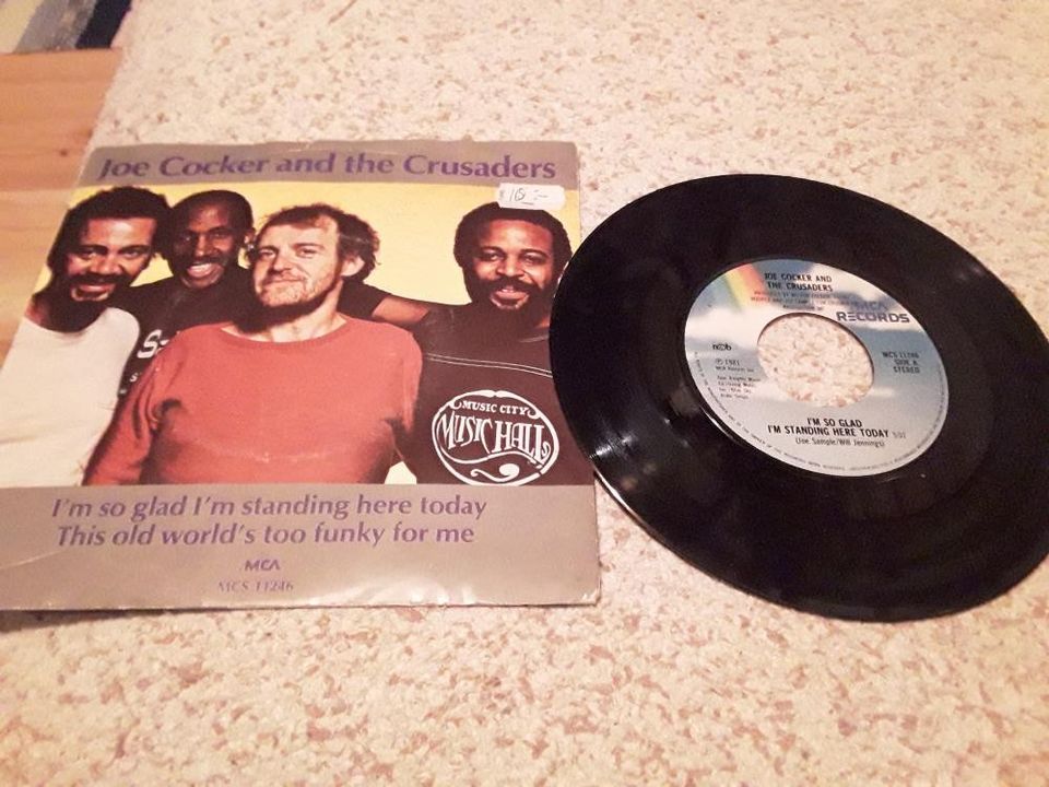 Joe Cocker and The Crusaders 7" Single