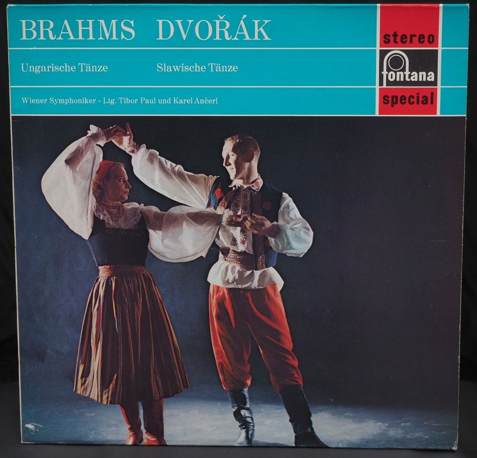 Wiener Symhoniker Brahms Dvorak Ungarische Tänz LP
