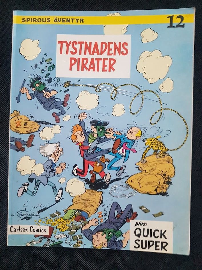 Spirous äventyr 12 tystnadens pirater