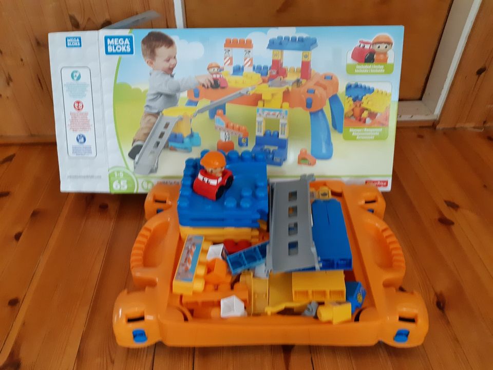 Megabloks rakennustyömaa