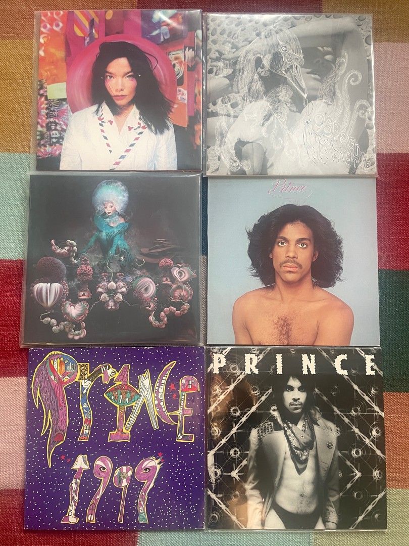 Vinyylit Björk, Prince, jazz