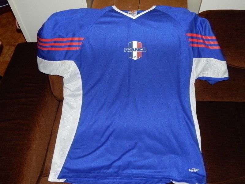 Ranska Euro 2004 pelipaita (koko XL)