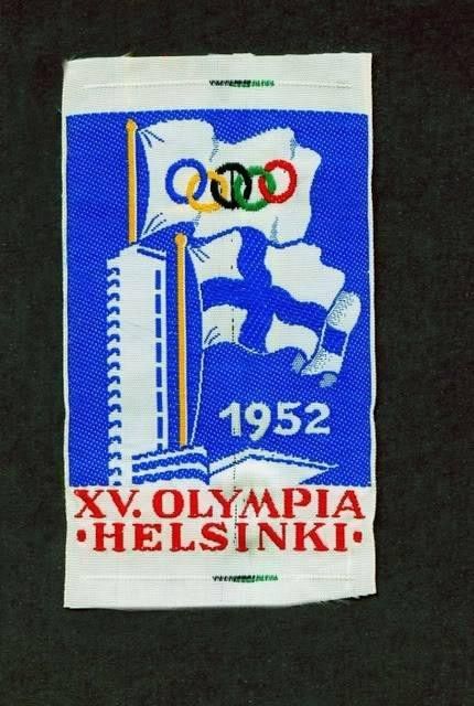 Vanha kankainen olympia merkki, Helsinki 1952
