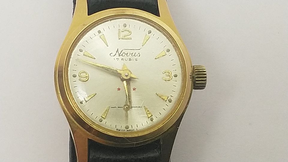 Novus vetokello 17 Rubis, Swiss Made