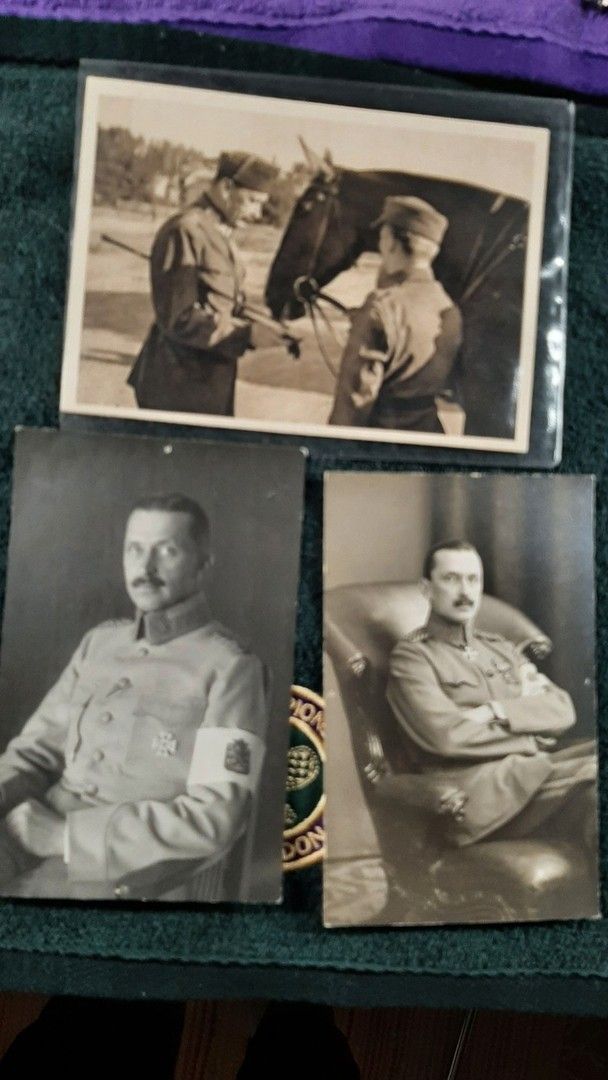 Marsalkka Mannerheim kortteja/kuvia