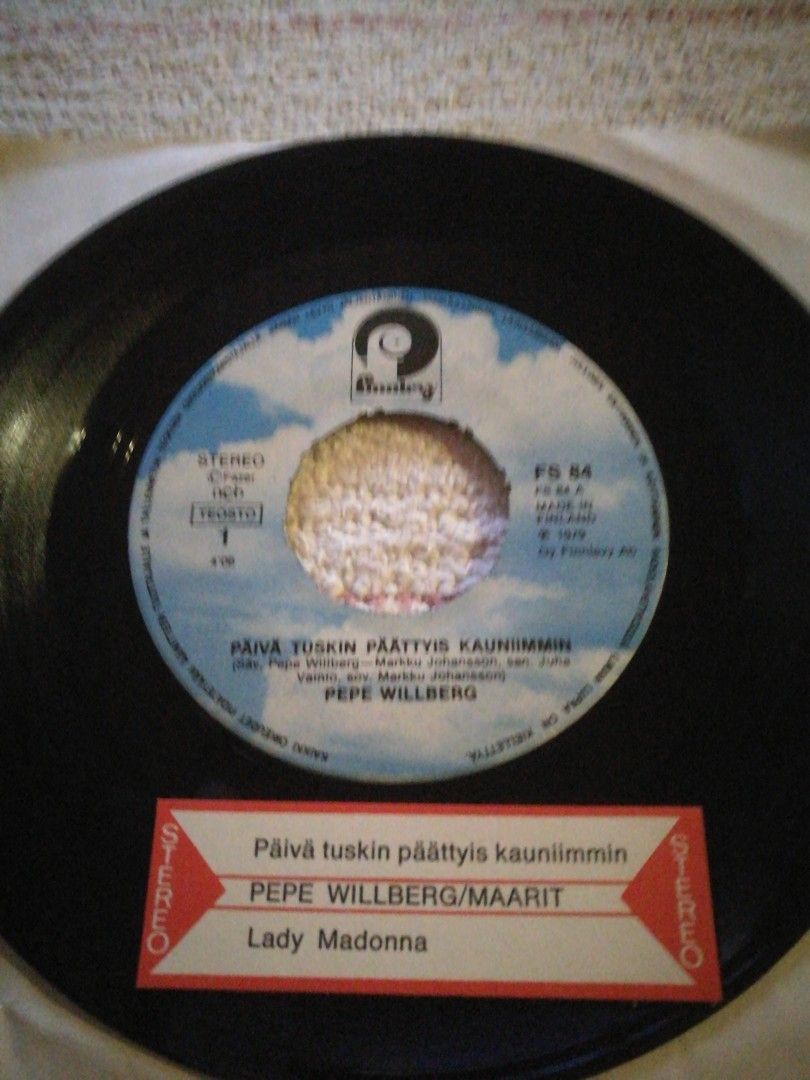 Pepe Willberg & Maarit 7" Single