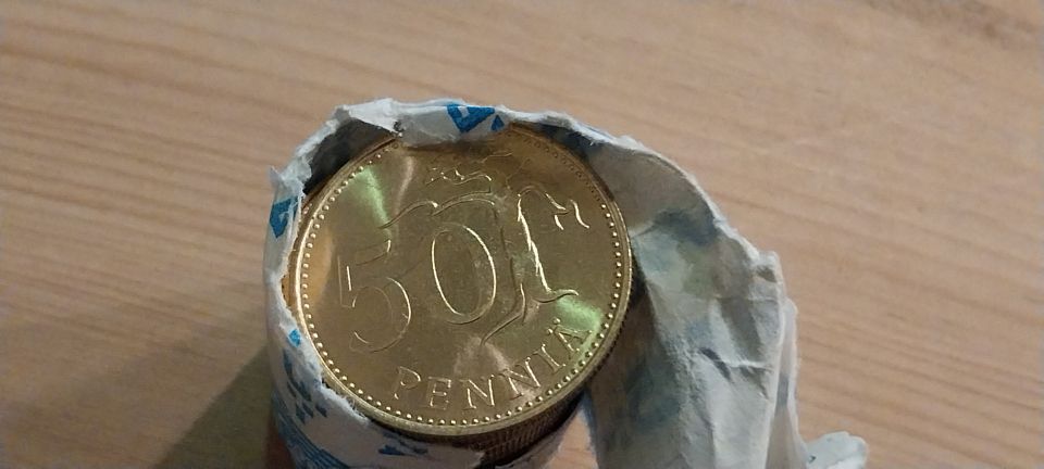 50 penniä 1987 N