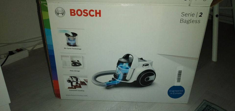 Bosch serie 2 pölypussiton