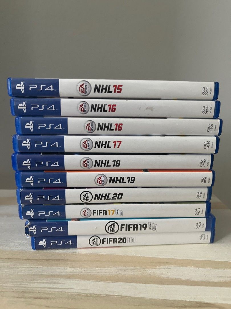 Ps4 pelejä / NHL & FIFA