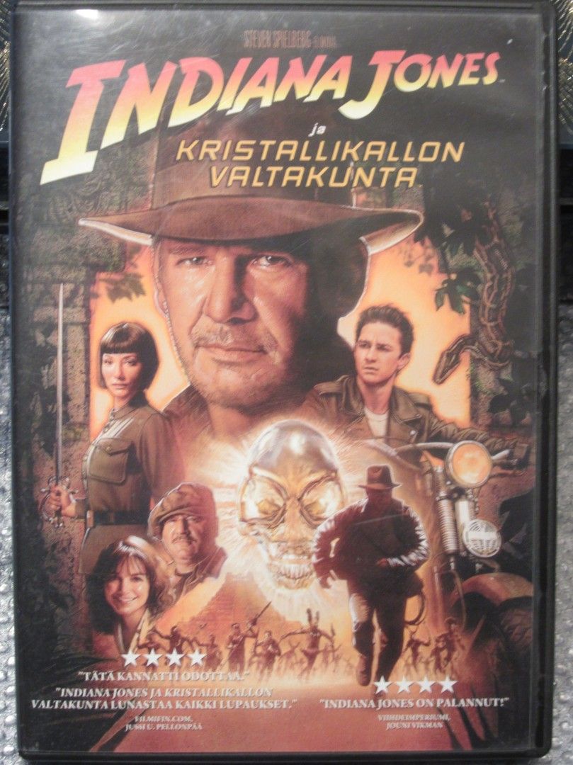 Indiana Jones ja kristallikallon valtakunta dvd