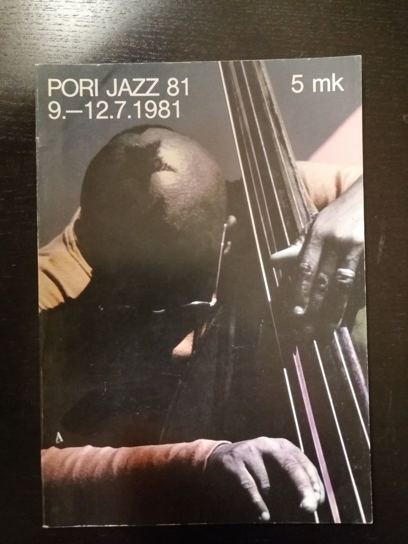 Pori Jazz 1981 ohjelma lehti