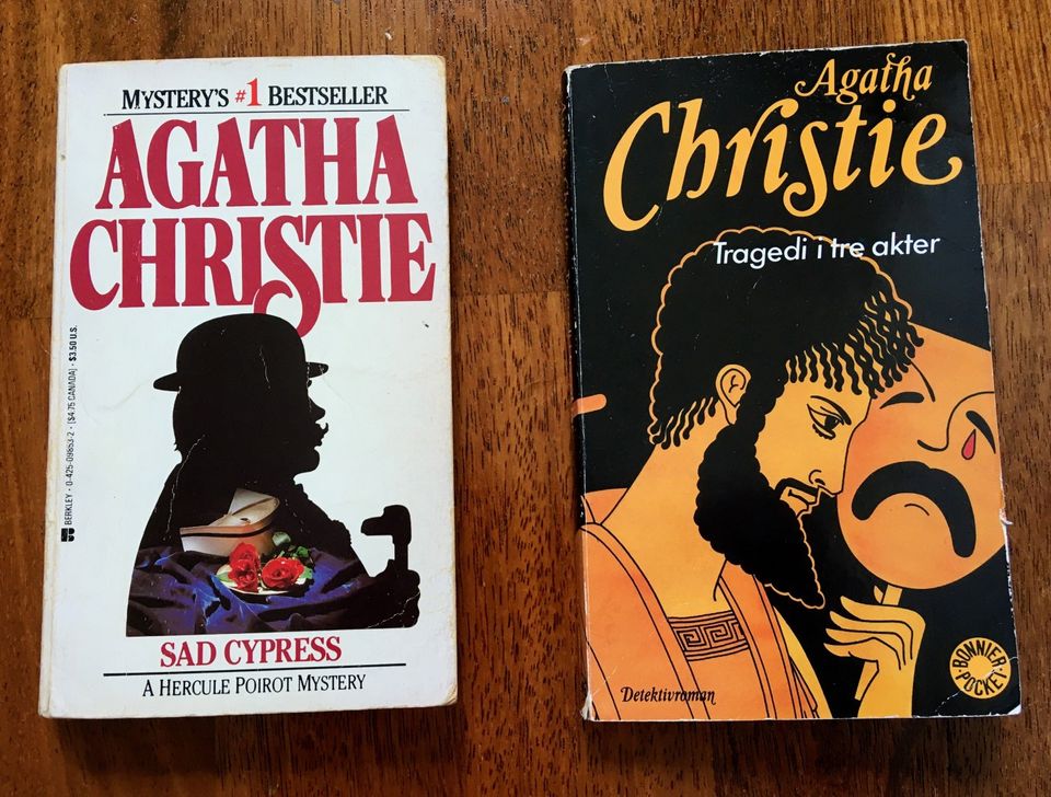 Agatha Christie : Hercule Poirot : Tragedi i tre akter  / På Svenska