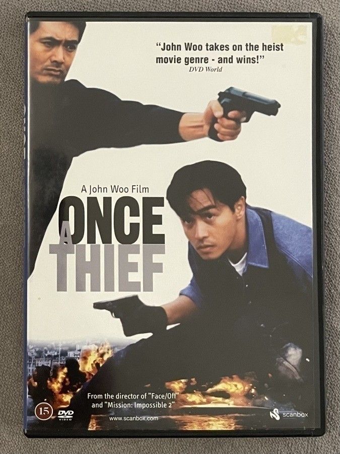 DVD Once A Thief, John Woo