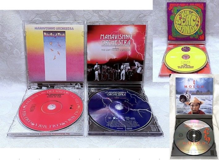 CD - levyt ( Mahavishnu , John McLaughlin ) 4kpl