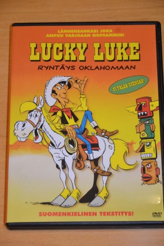 Lucky Luke Ryntäys Oklahomaan