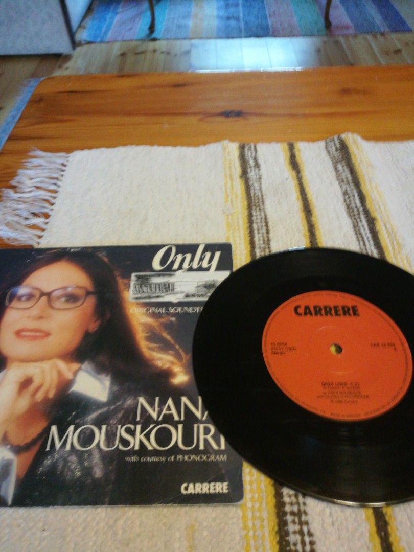 Nana Mouskouri 7" Only love
