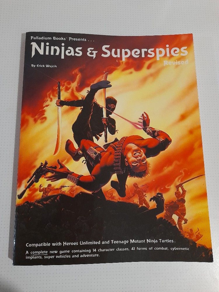 Ninjas and Superspies-kirja