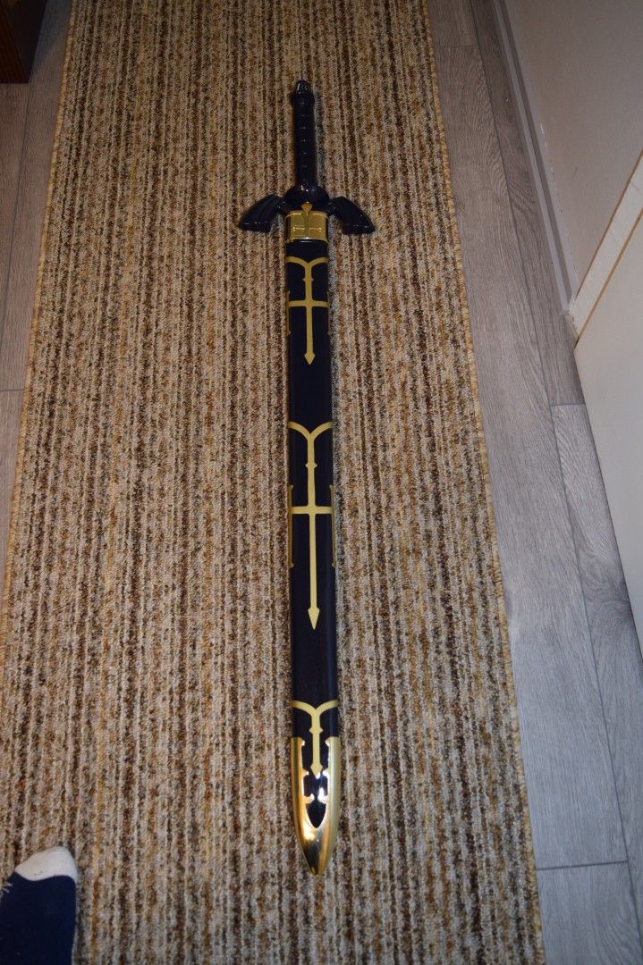 The legend of zelda master sword ja vyö