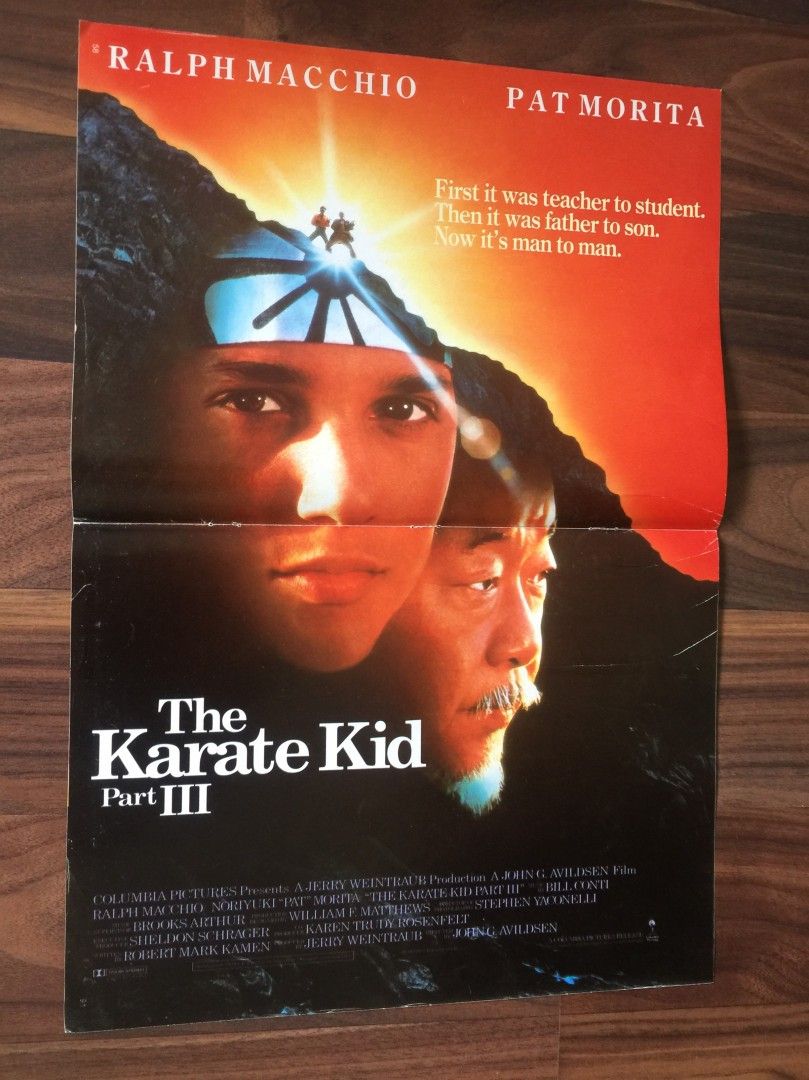 Karate Kid juliste ( kolme eri julistetta )