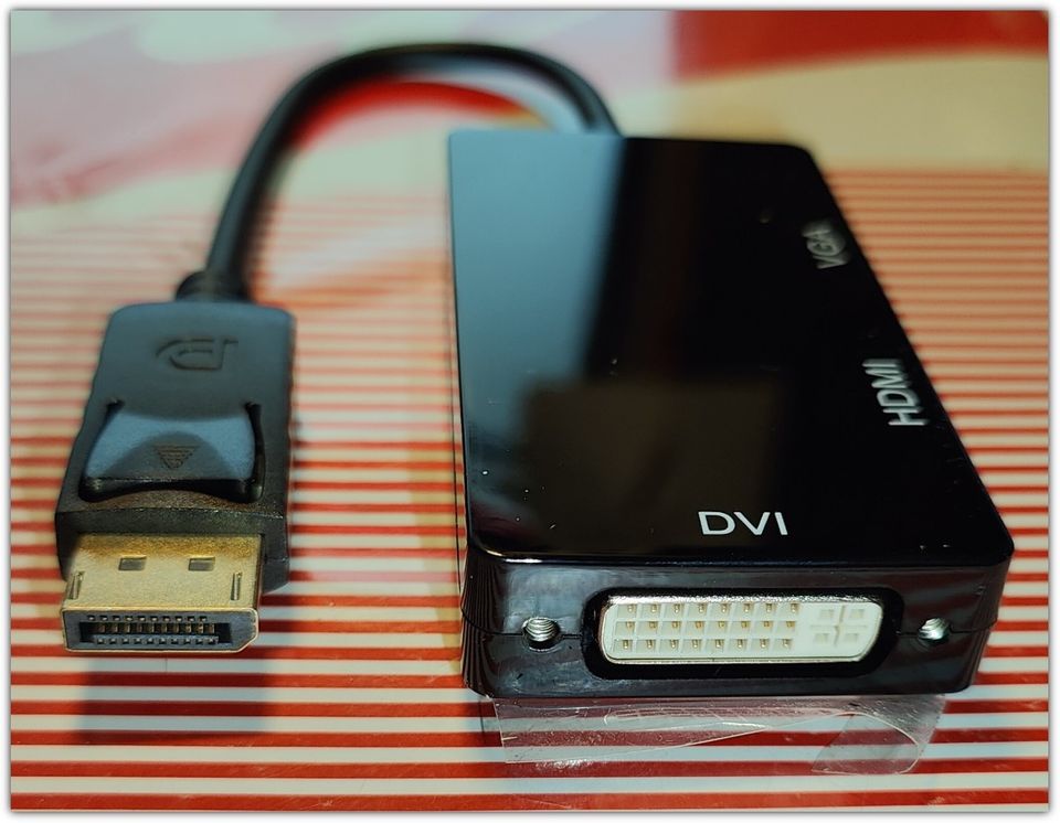 DisplayPort DP - HDMI / DVI / VGA -sovitin
