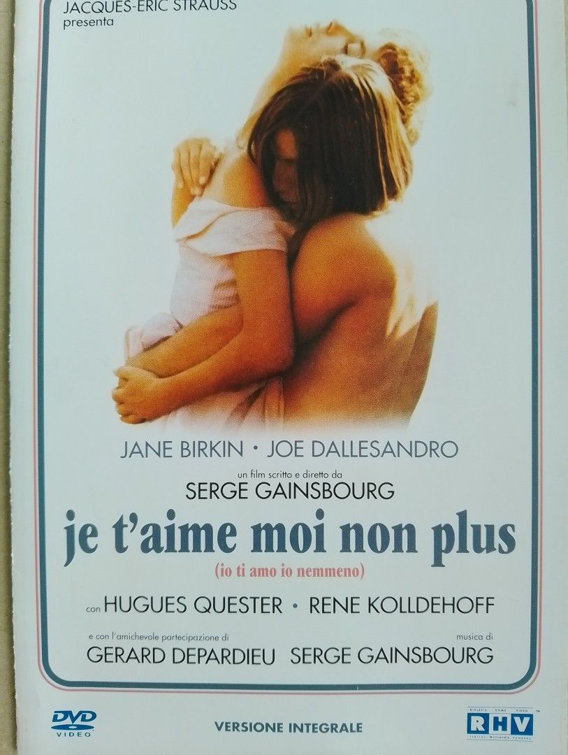 DVD: Je t'aime moi non plus