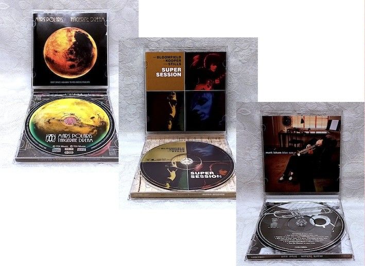CD - levyt ( Mars Polaris/Super Session/Blue Sun)
