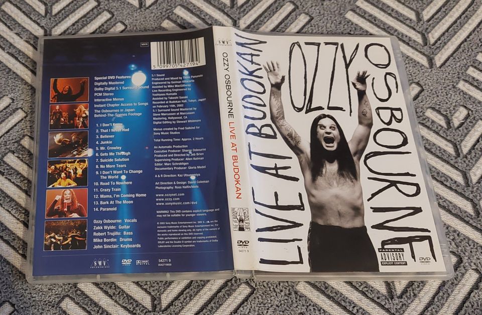 Ozzy Osbourne - Live at Budokan DVD