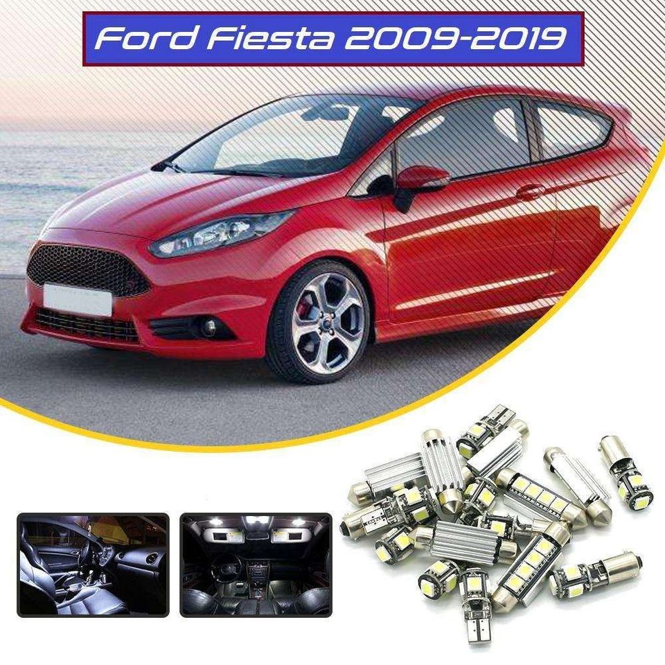 Ford Fiesta (MK6) Sisätilan LED -sarja ;9-osainen