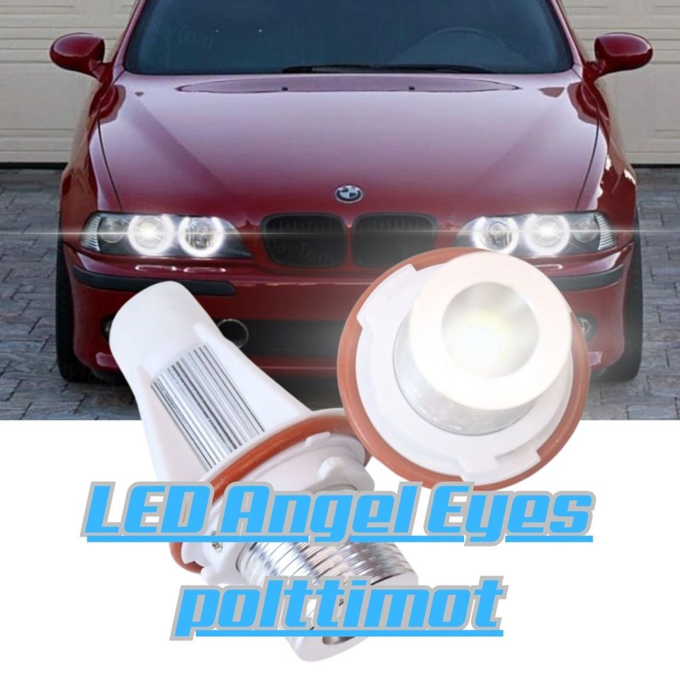 BMW Enkelin Silmien LED -polttimot 6000K 7W (2kpl)