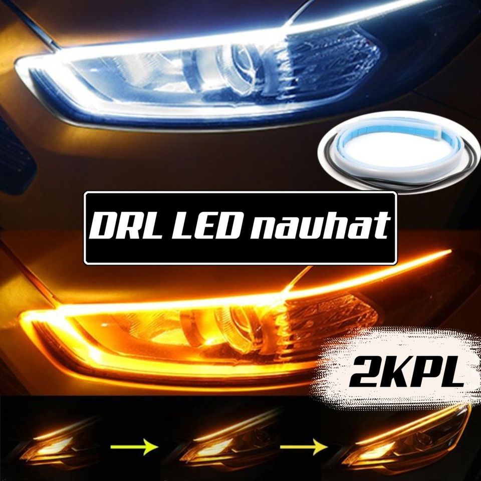 LED -Nauhat DRL + Vilkku / Dynaaminen aaltoefekti