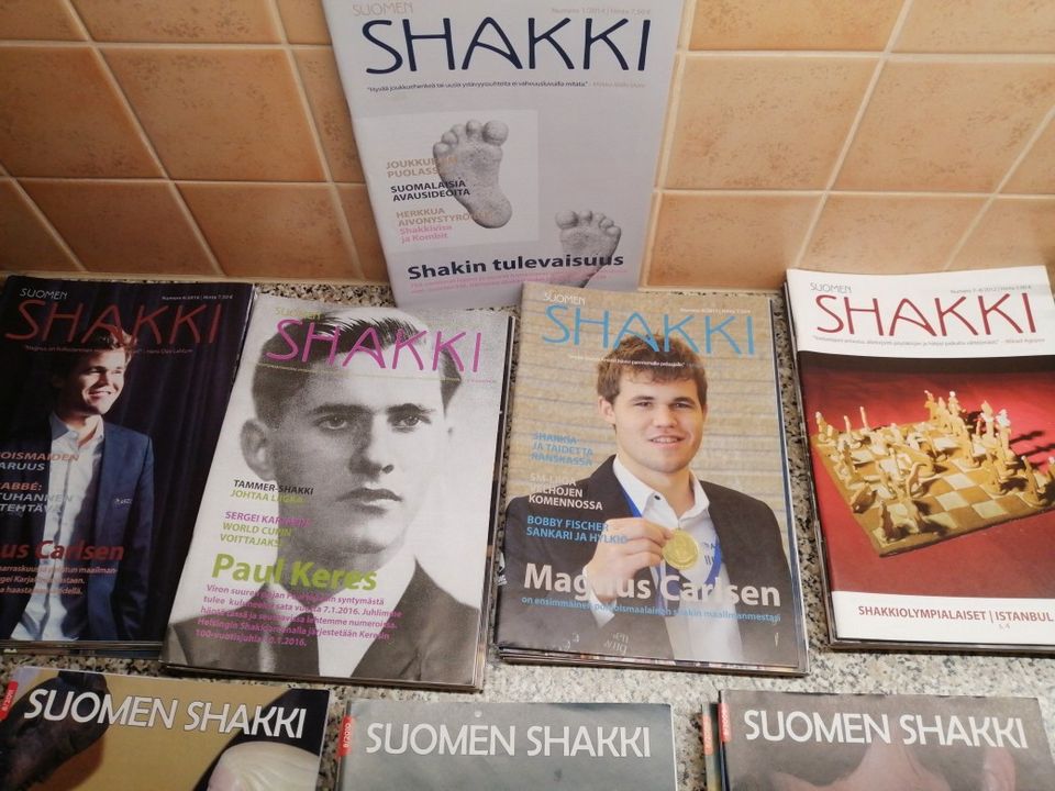Suomen Shakki -lehtiä 2009-2016