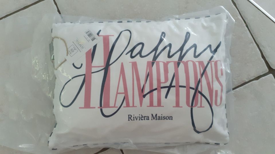 Riviera Maison Happy Hamptons tyyny uusi