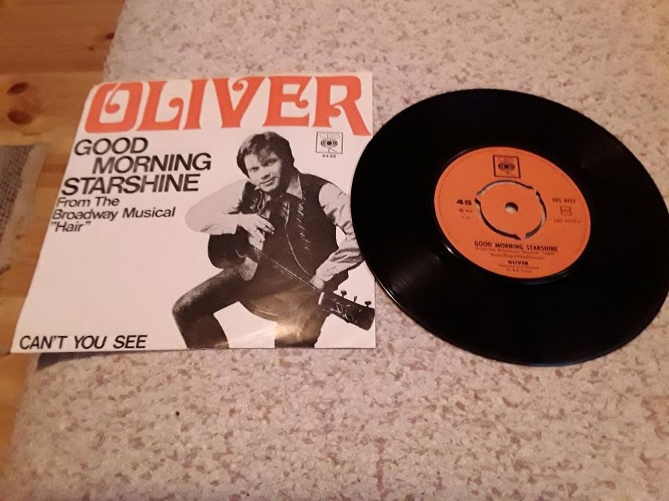 Oliver 7" Good morning starshine/ Can't you see