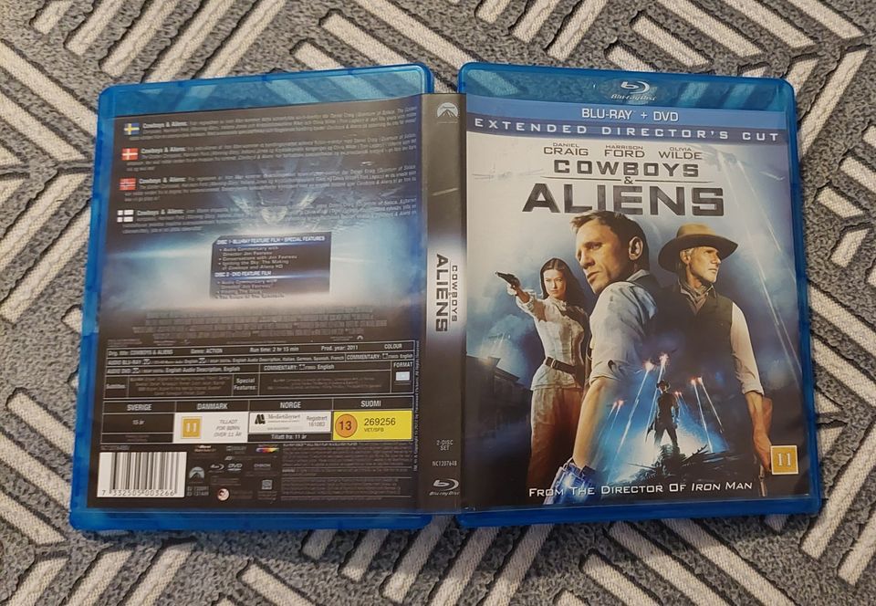 Cowboys & Aliens Blu-ray + DVD