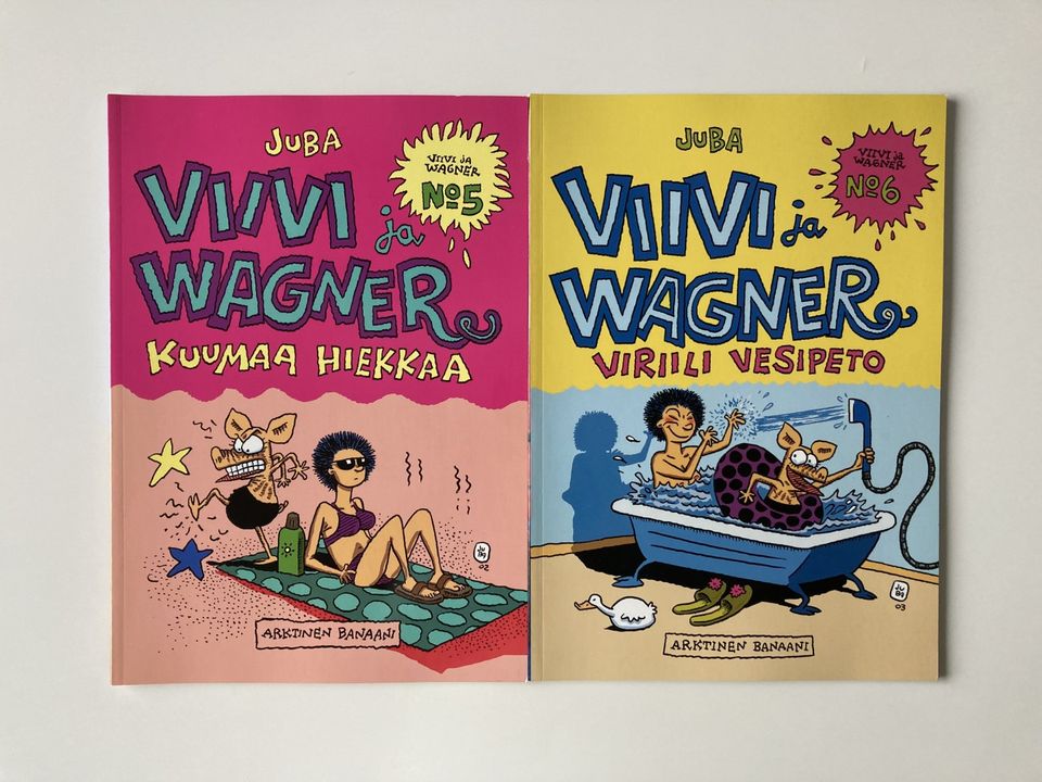 Viivi ja Wagnerin sarjakuva-albumeja