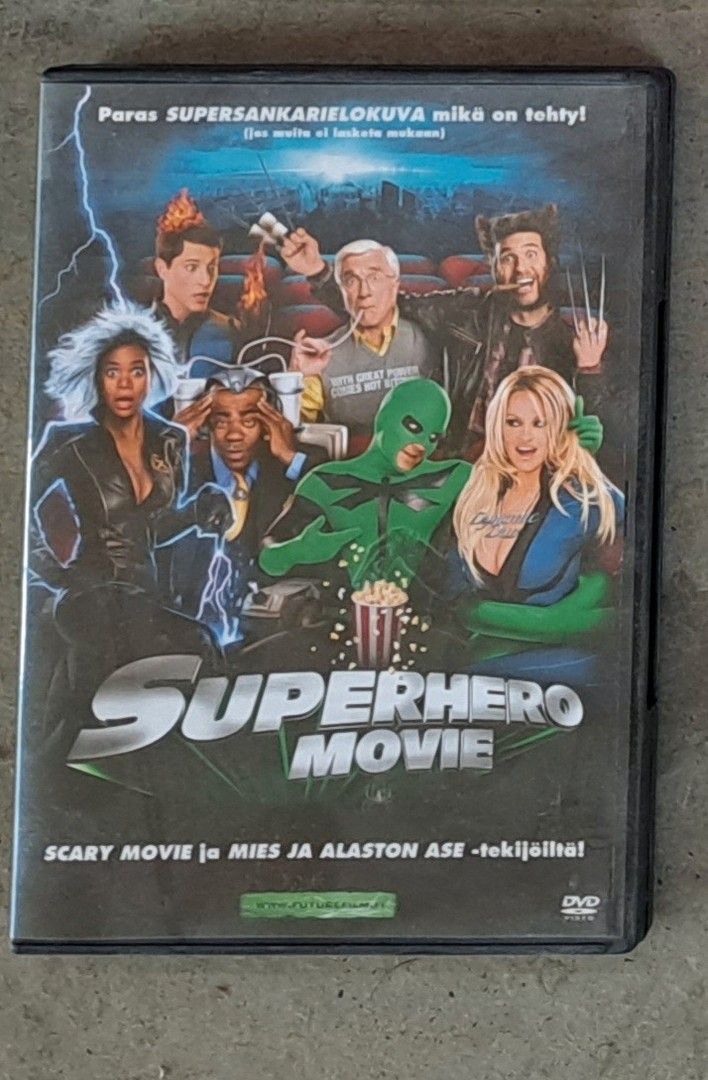 Superhero movie dvd