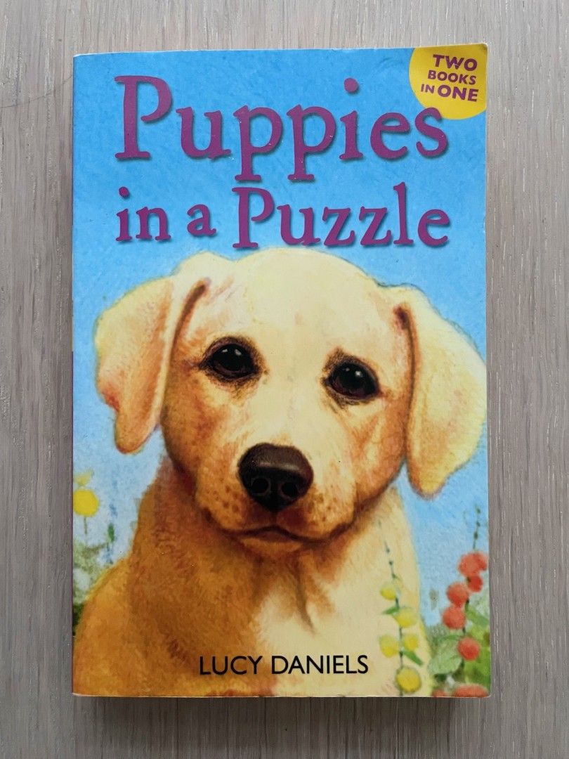 Puppies in a Puzzle - English book