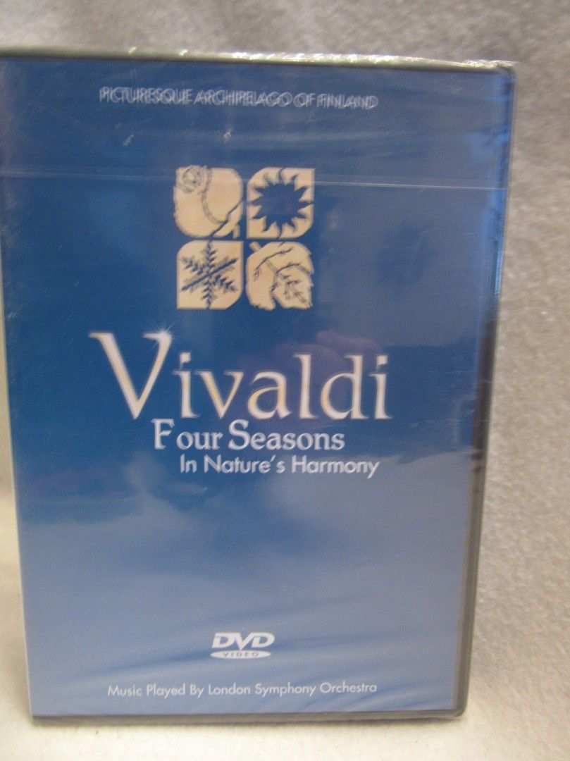 Vivaldi Four Seasons kuvitettuna dvd uusi