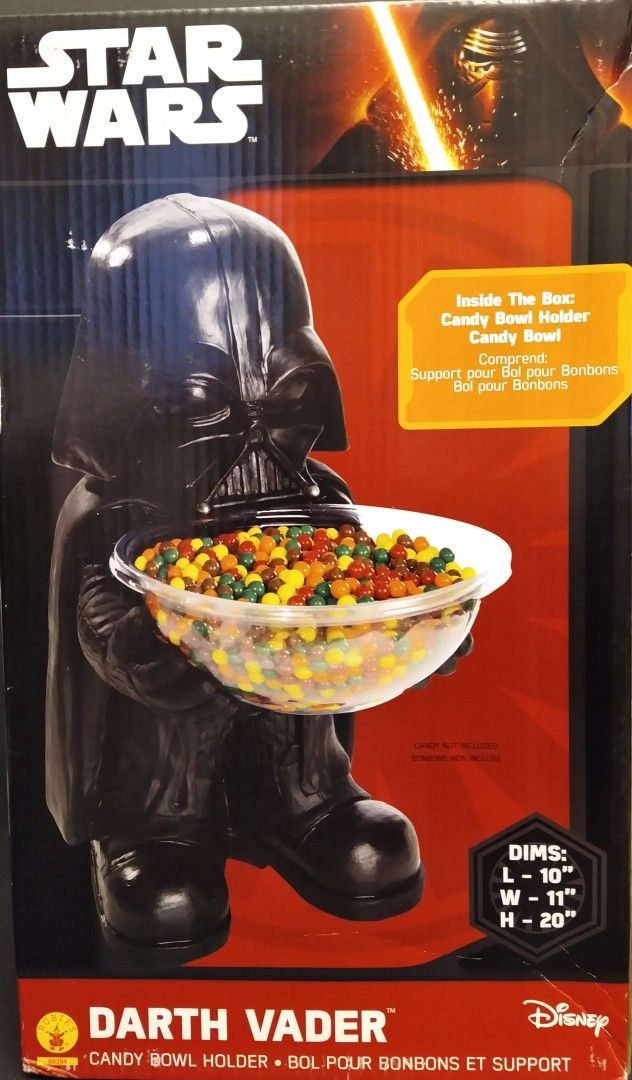 Figuurit, yms. 039 Darth Vader Candy Bowl