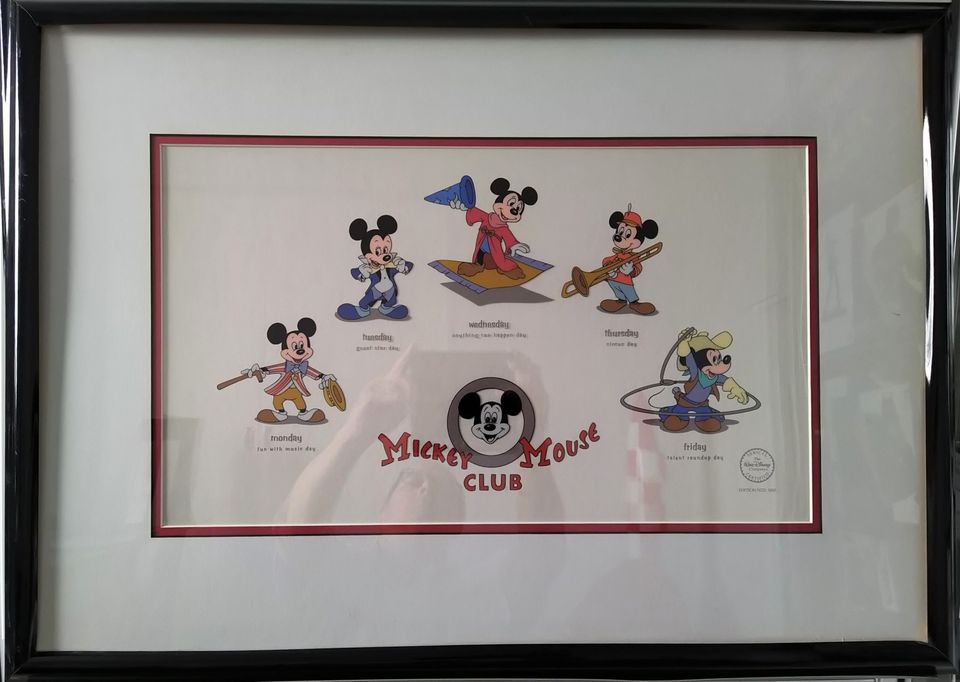 Lithograph 034 Disney Mickey Mouse Club