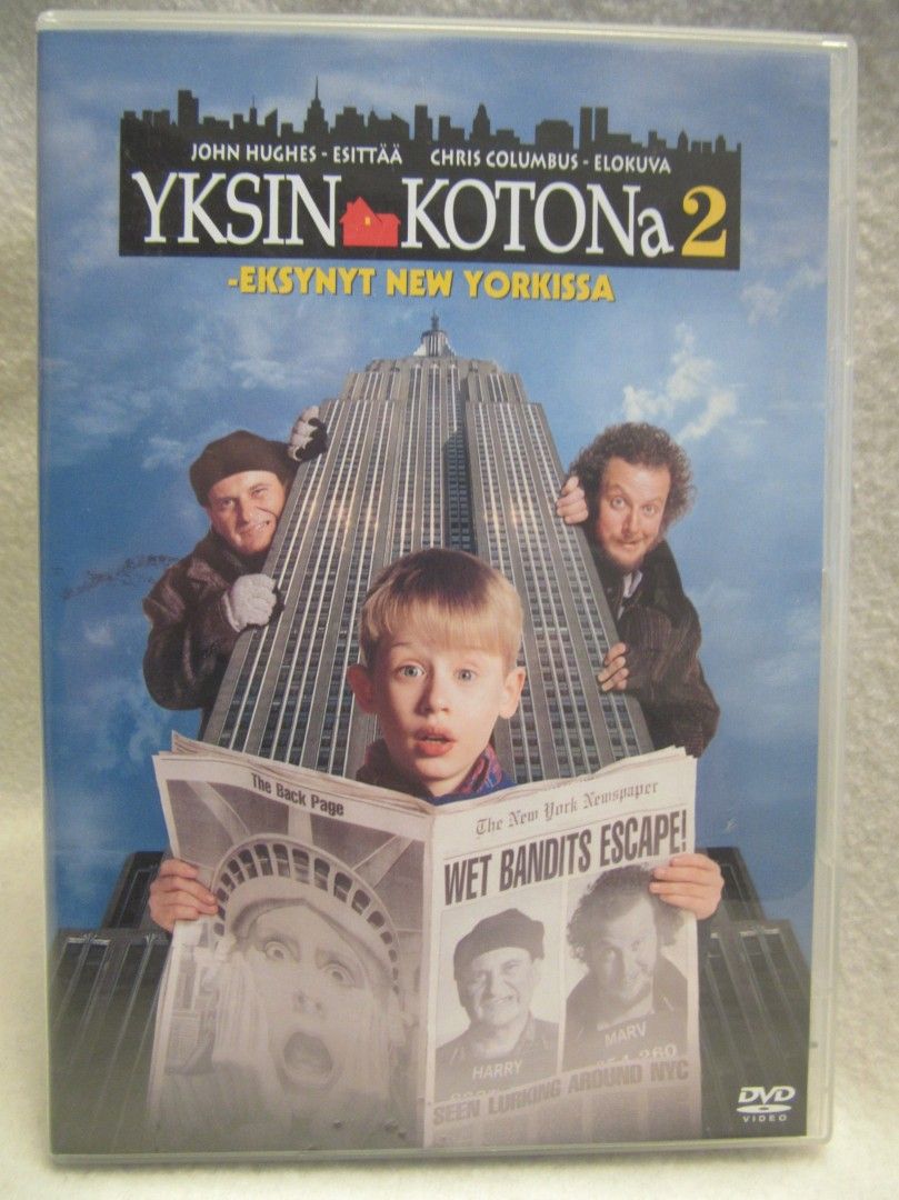 Yksin kotona 2 dvd