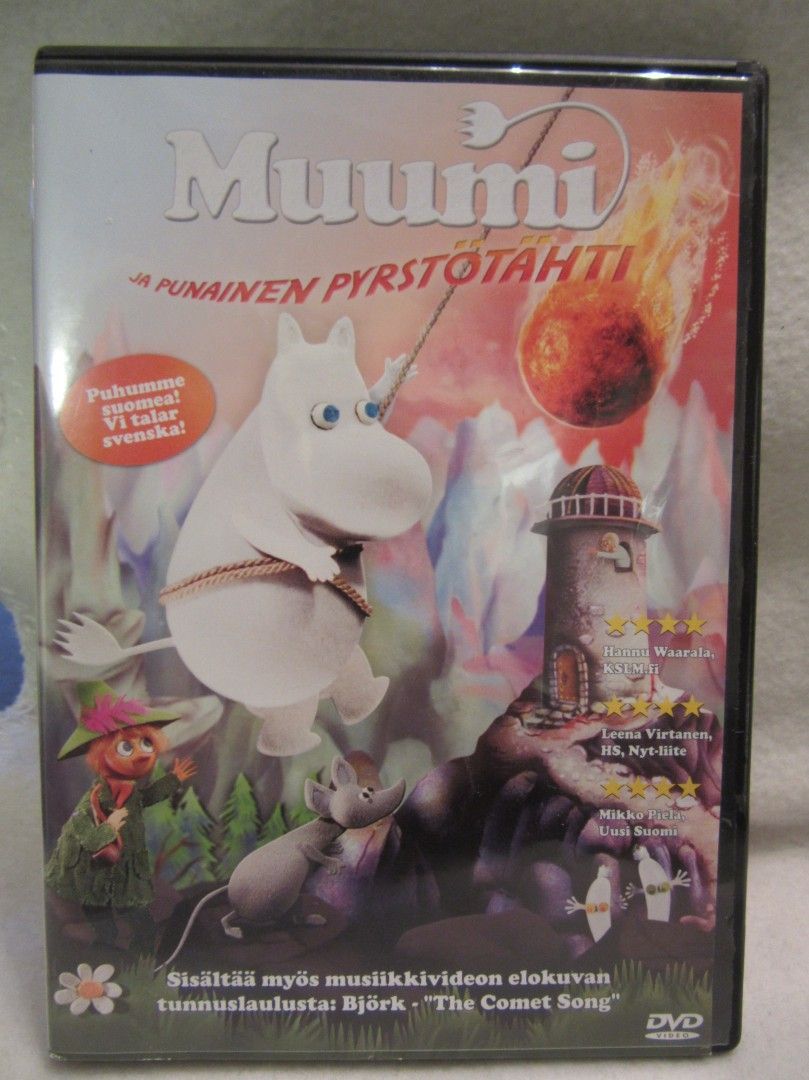 Muumi ja punainen pyrstötähti dvd